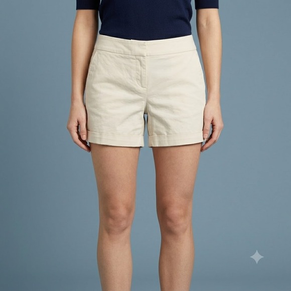 Vineyard Vines Pants - Vineyard Vines Shorts Women's 2‎ White Stretch Casual Chino
